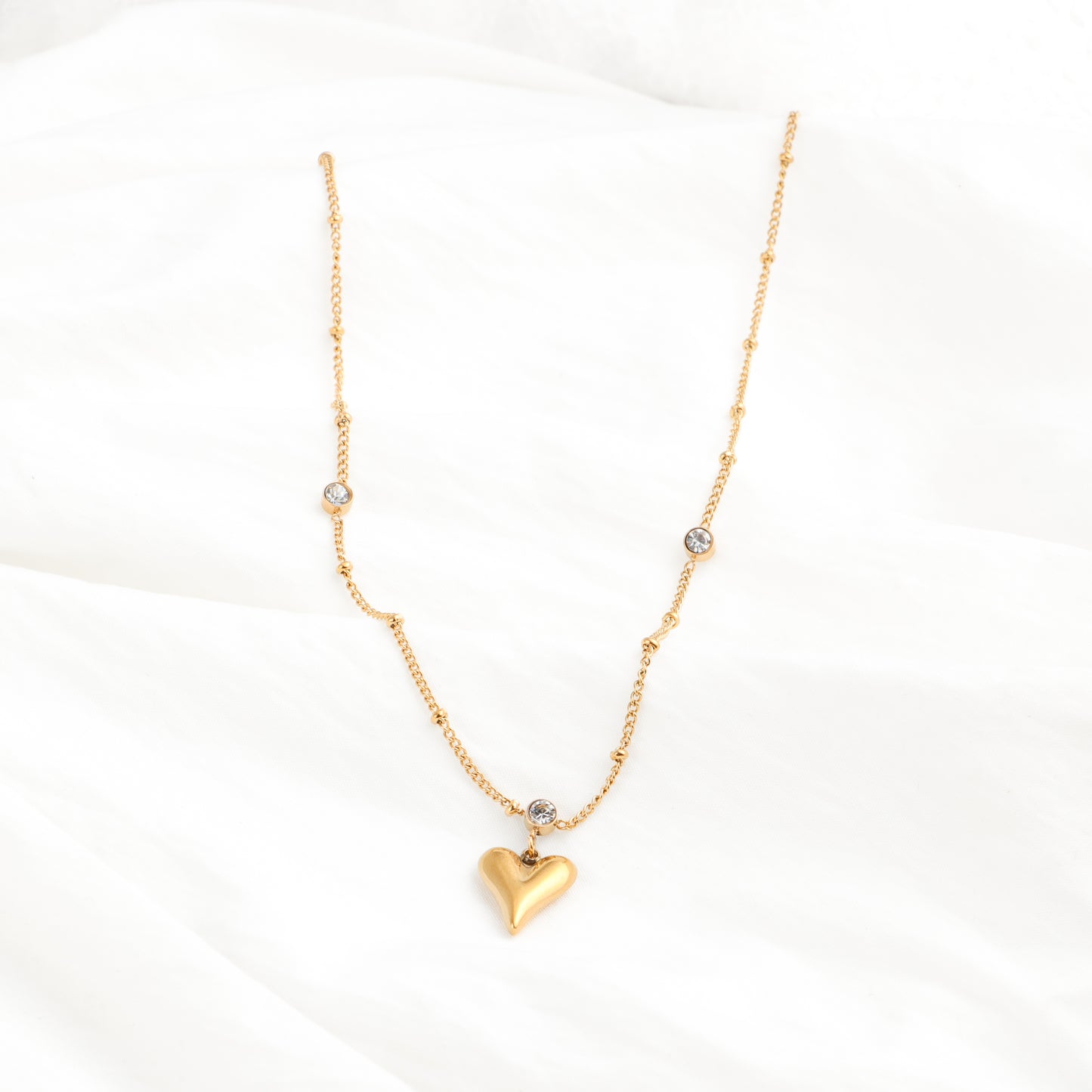 Heart Drop Necklace