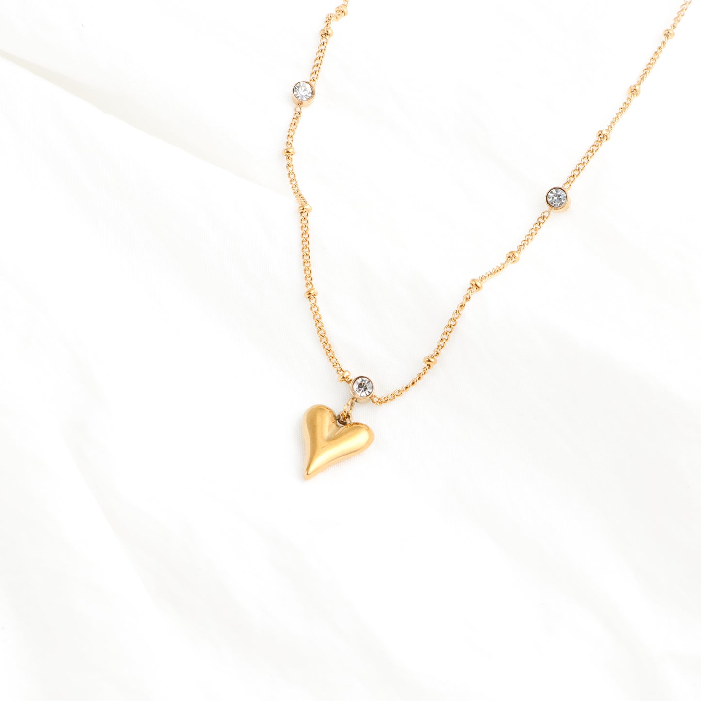 Heart Drop Necklace