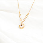 Hollow Heart Necklace