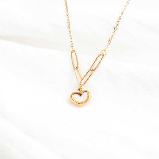 Hollow Heart Necklace