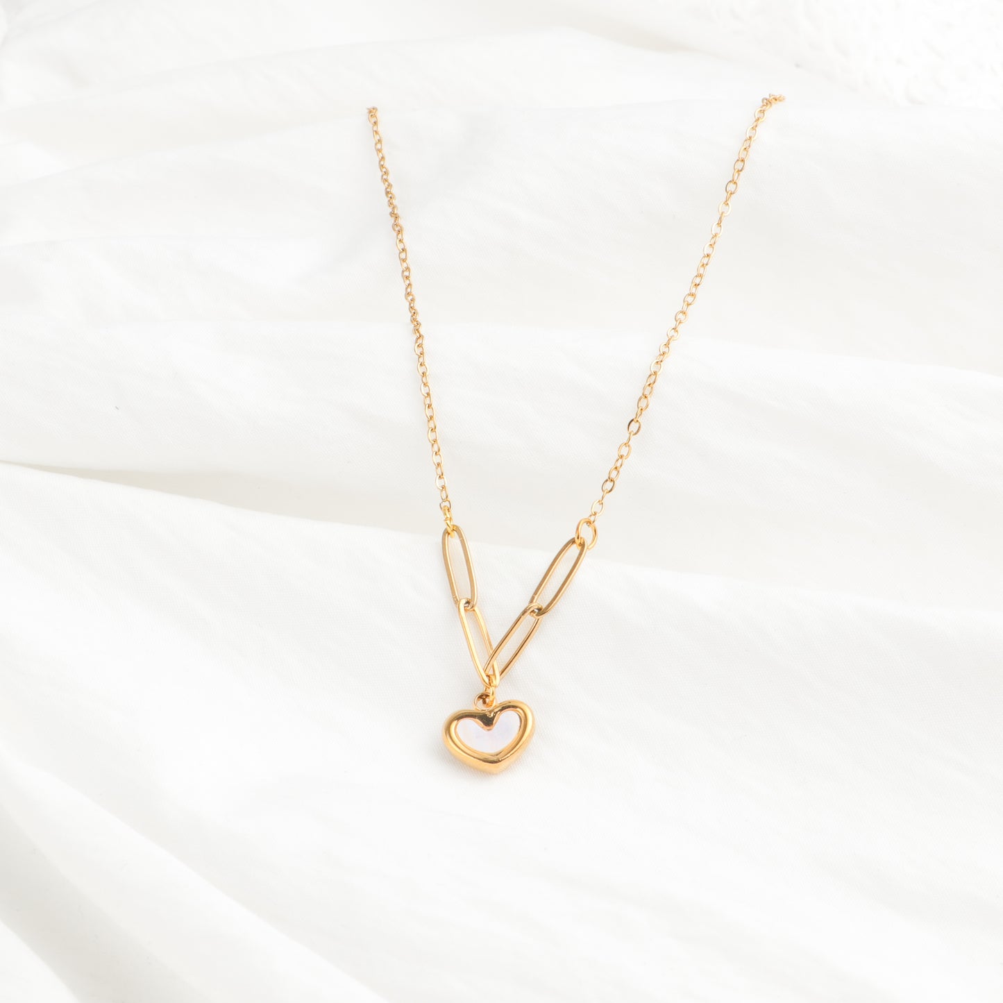 Hollow Heart Necklace