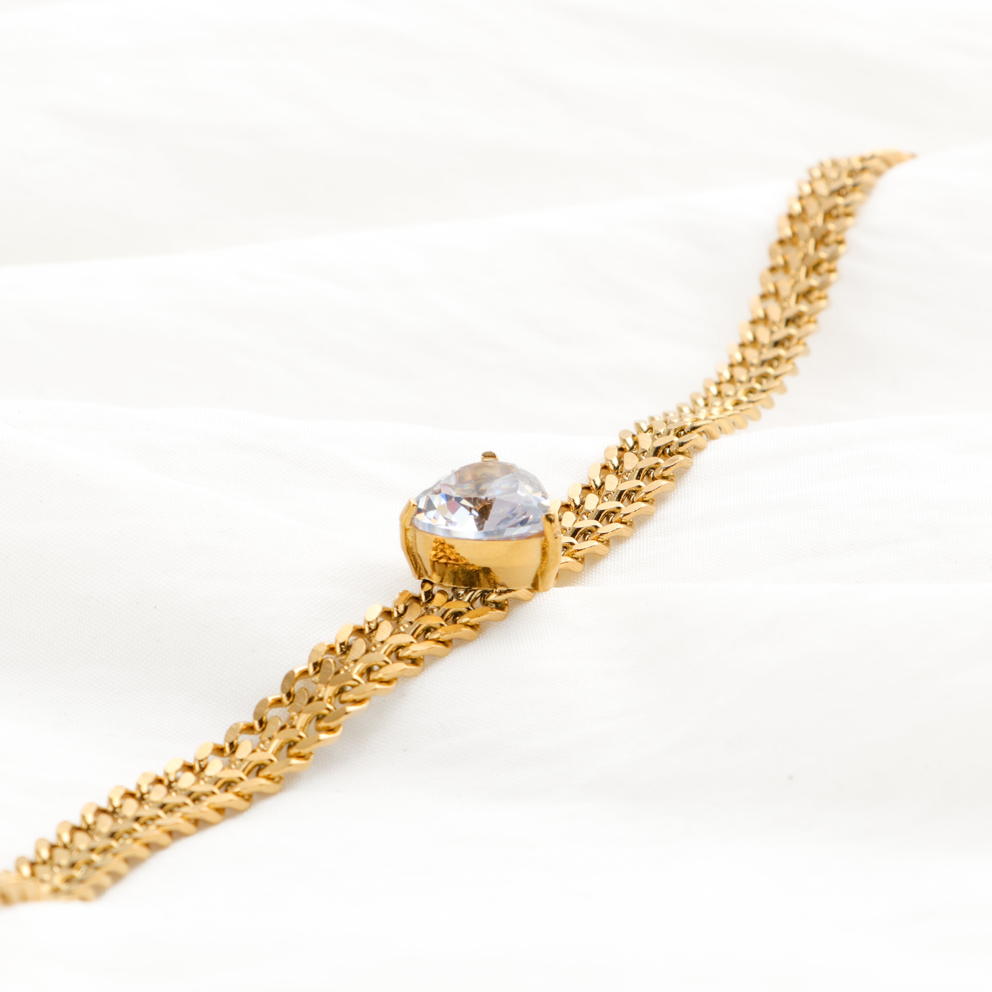 Heart Stud Bracelet