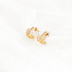 Spiral Pearl Earrings