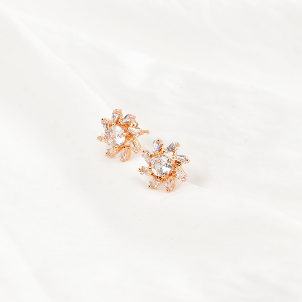 Floweret Stud Earrings
