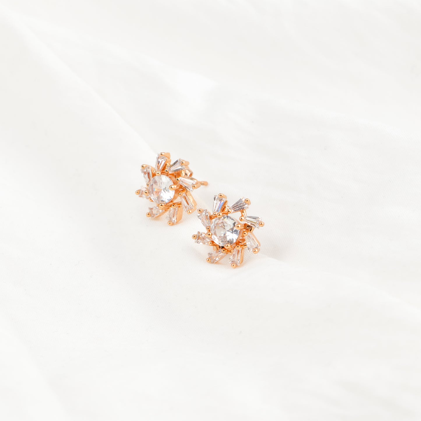 Floweret Stud Earrings
