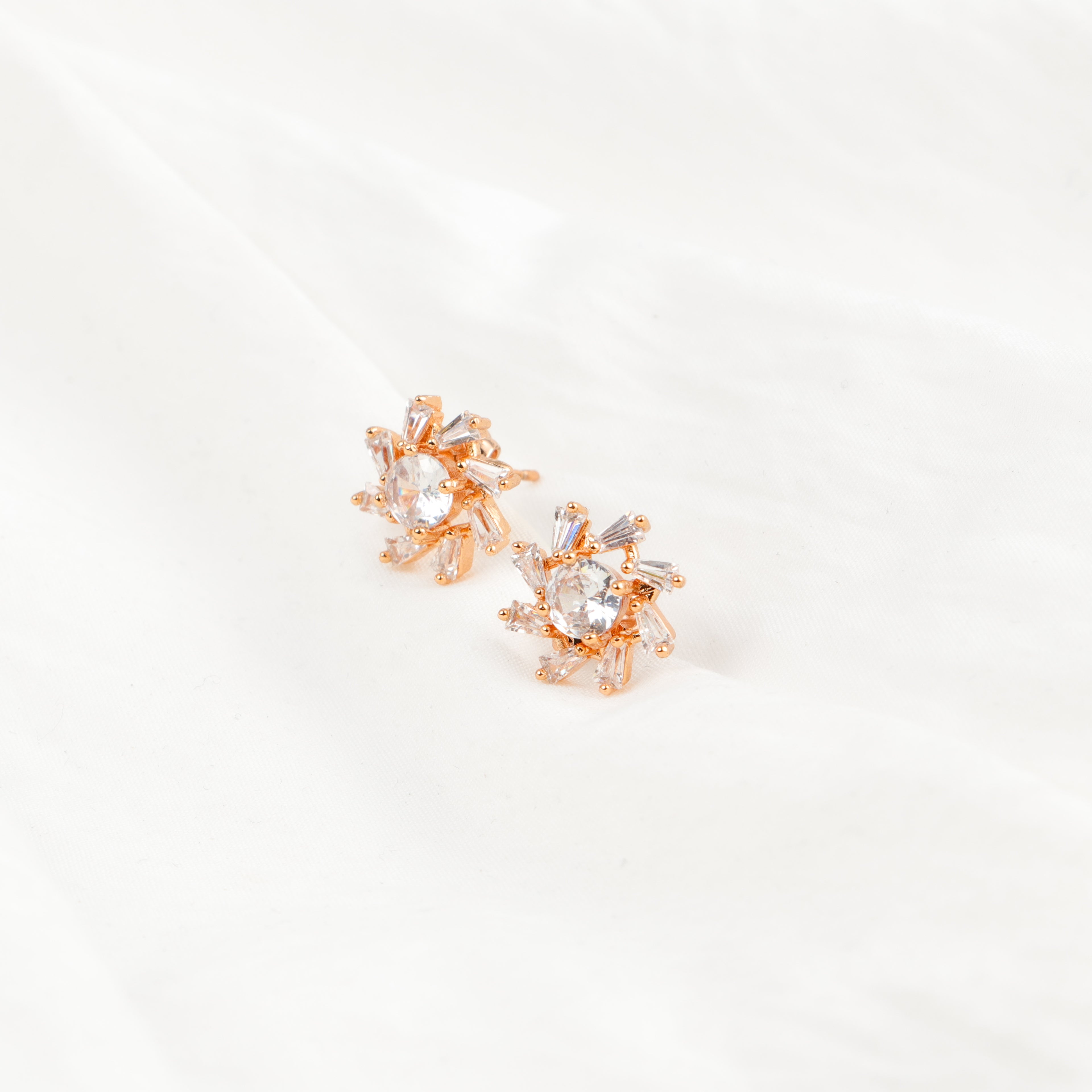 Floweret Stud Earrings