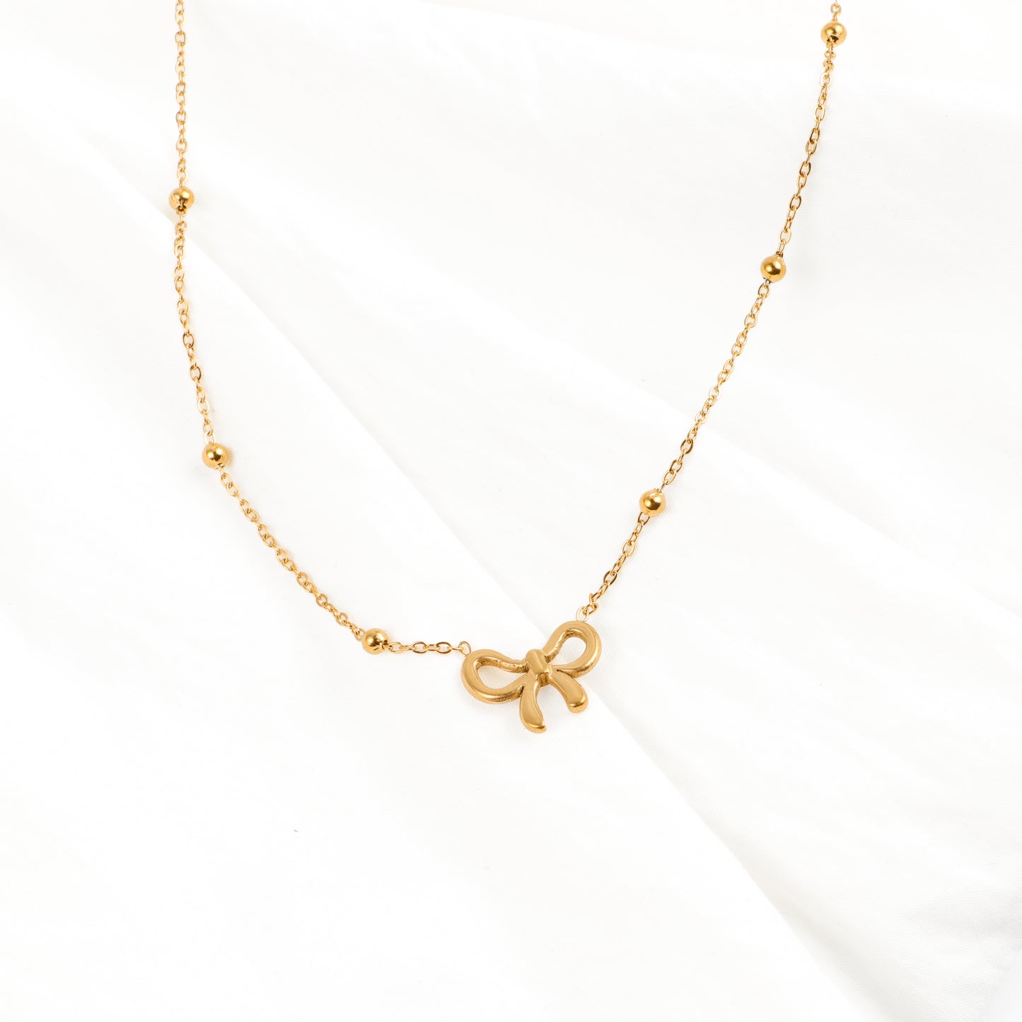 Bow It Girl Necklace