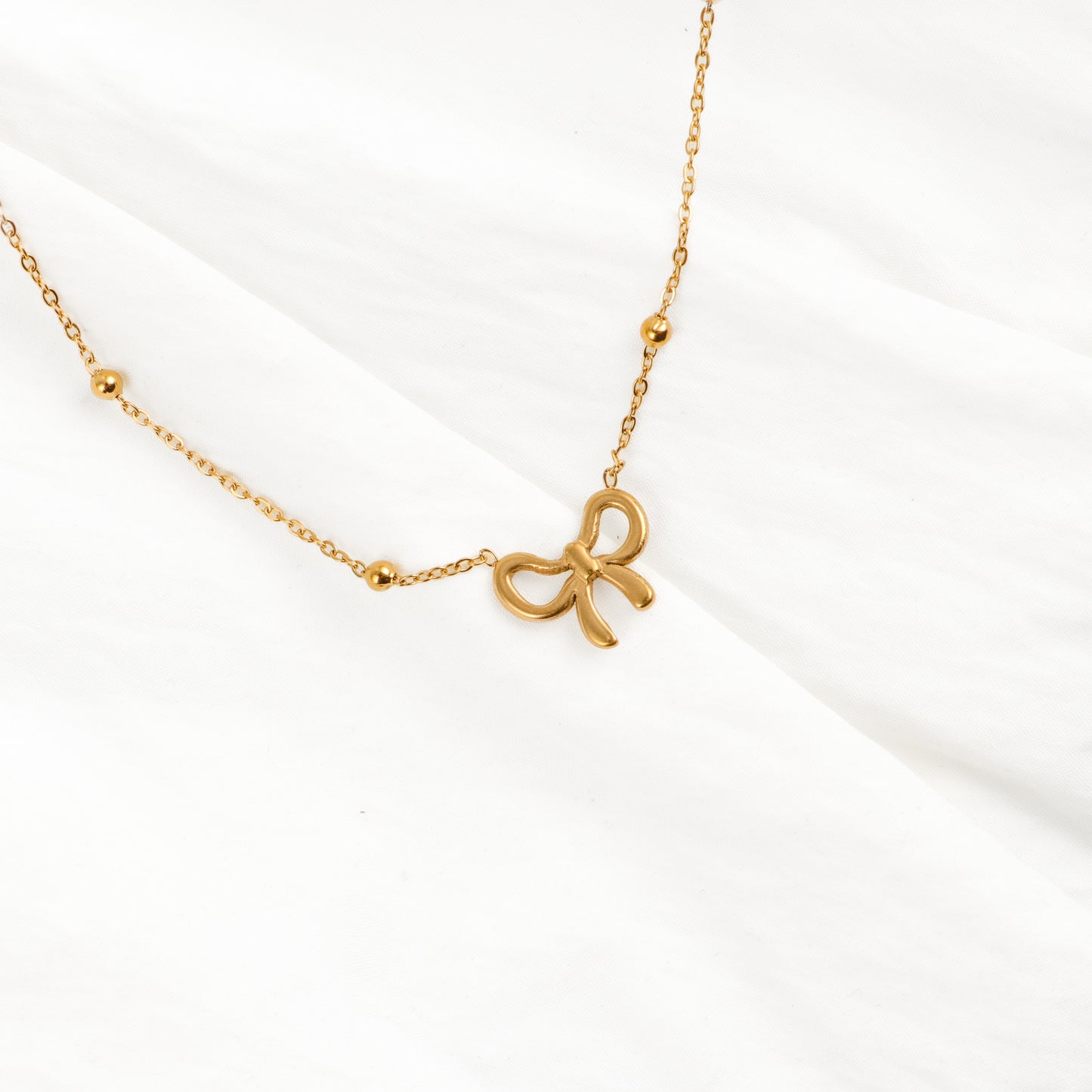 Bow It Girl Necklace