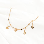 Dropping Hearts Bracelet