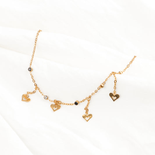 Dropping Hearts Bracelet