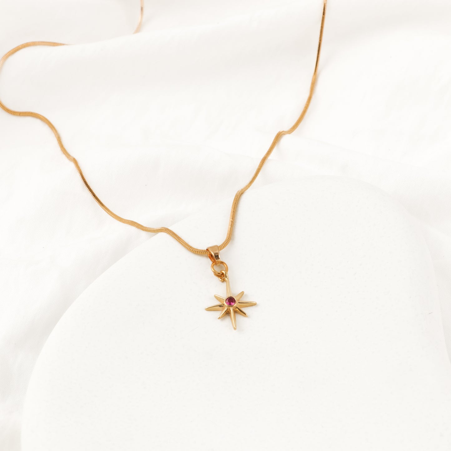 Starlit Necklace (Red)