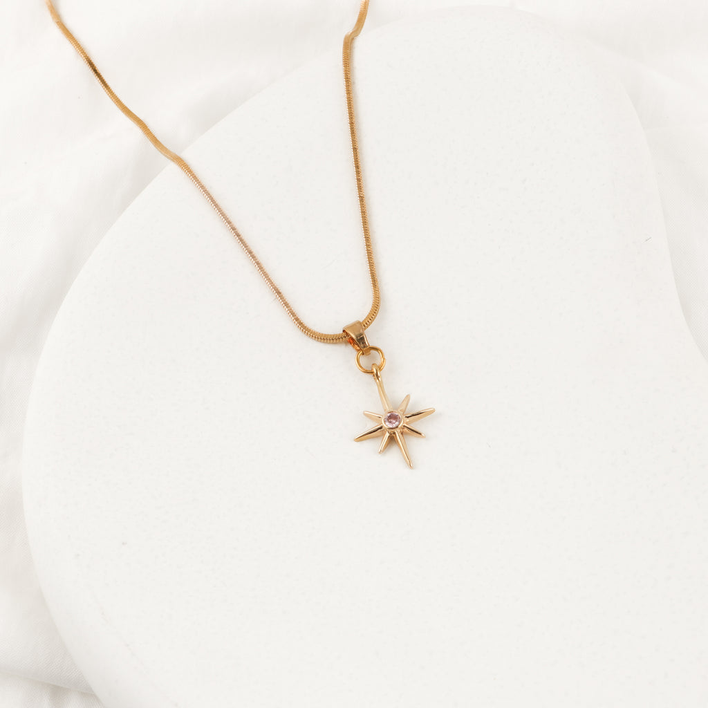 Starlit Necklace (Purple)