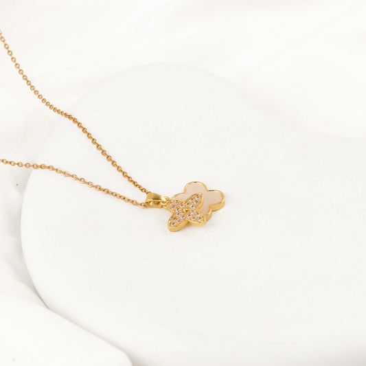 Twin Necklace (White)