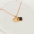 Twin Necklace (Black)