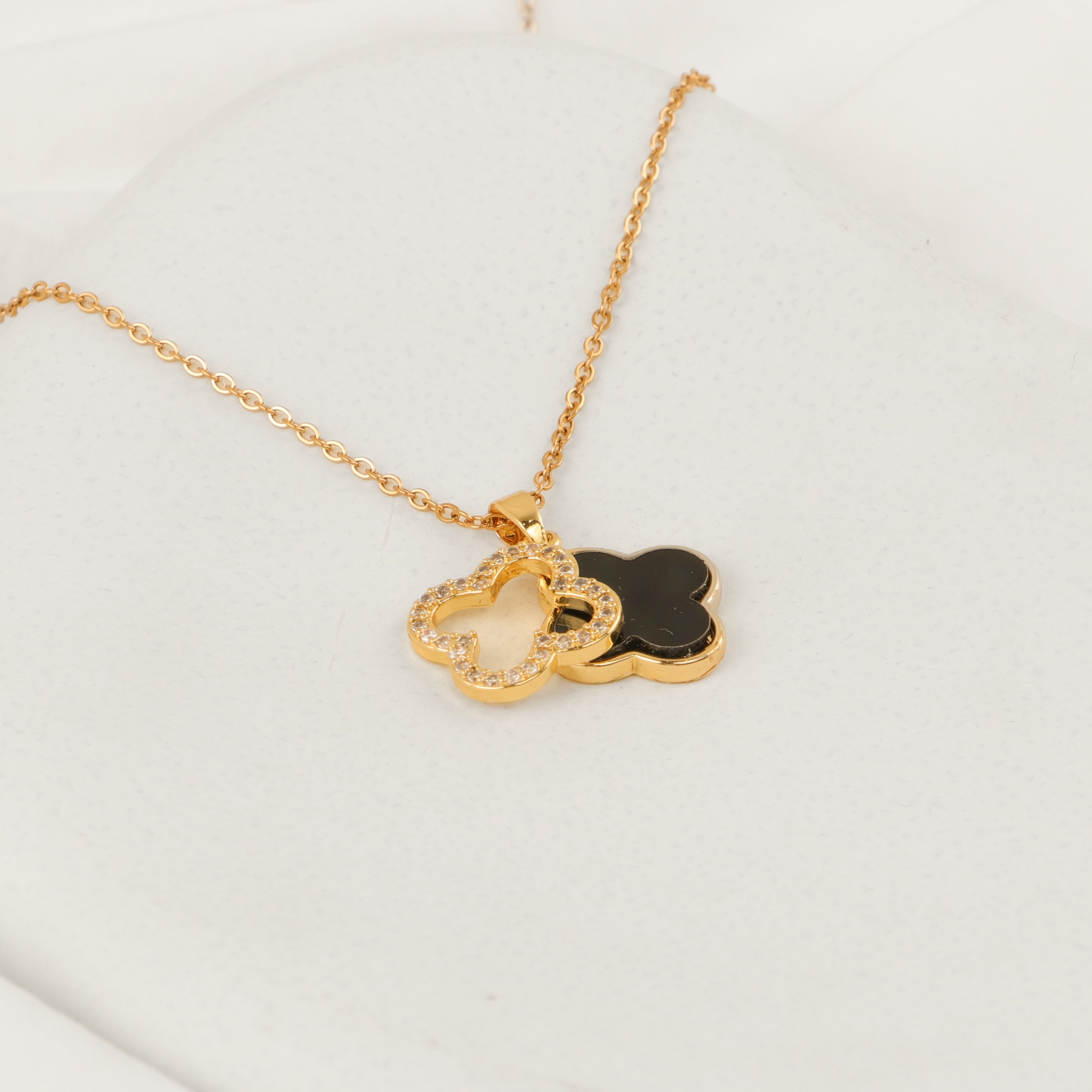 Twin Necklace (Black)