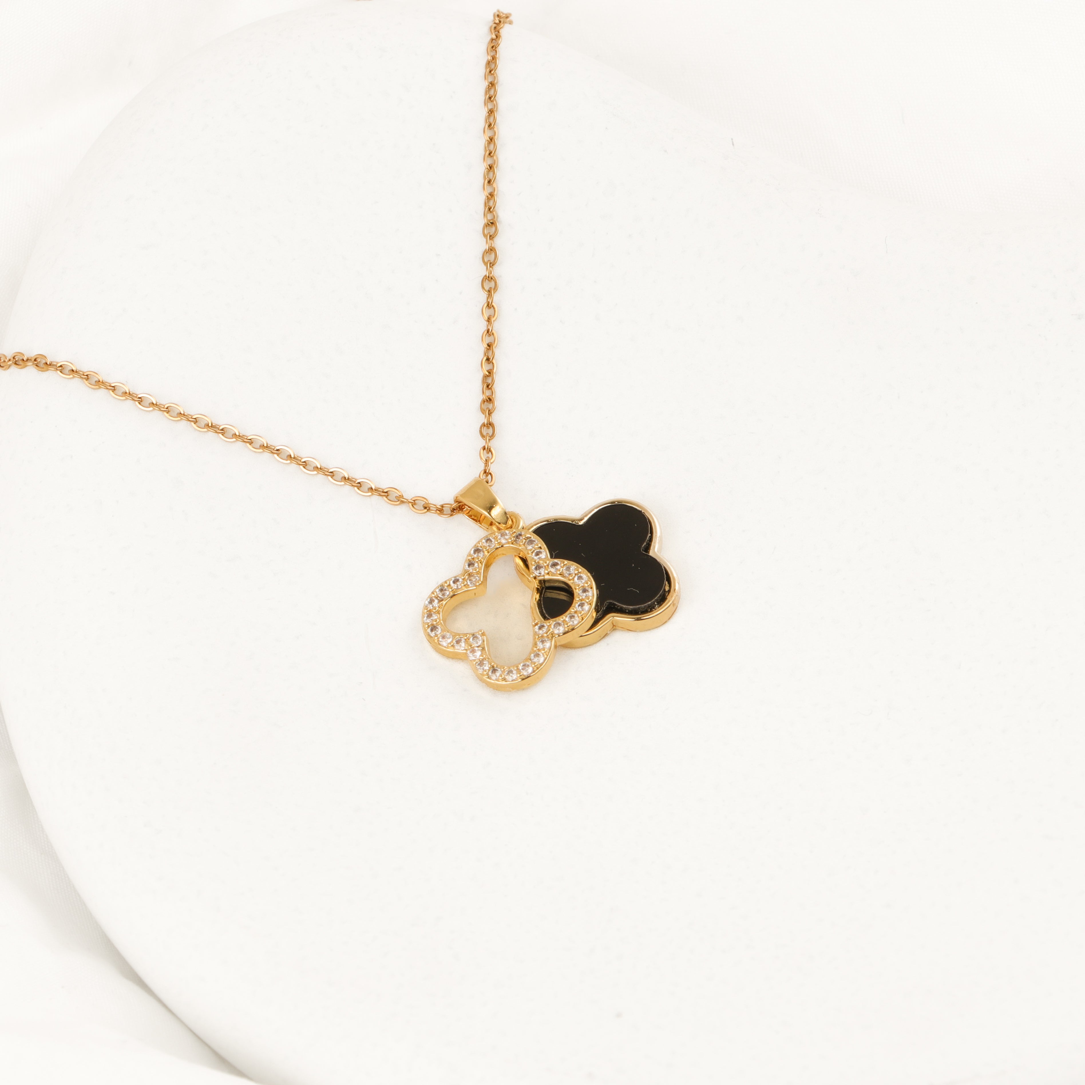 Twin Necklace (Black)