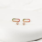 Mini Stud & Roselle Earrings