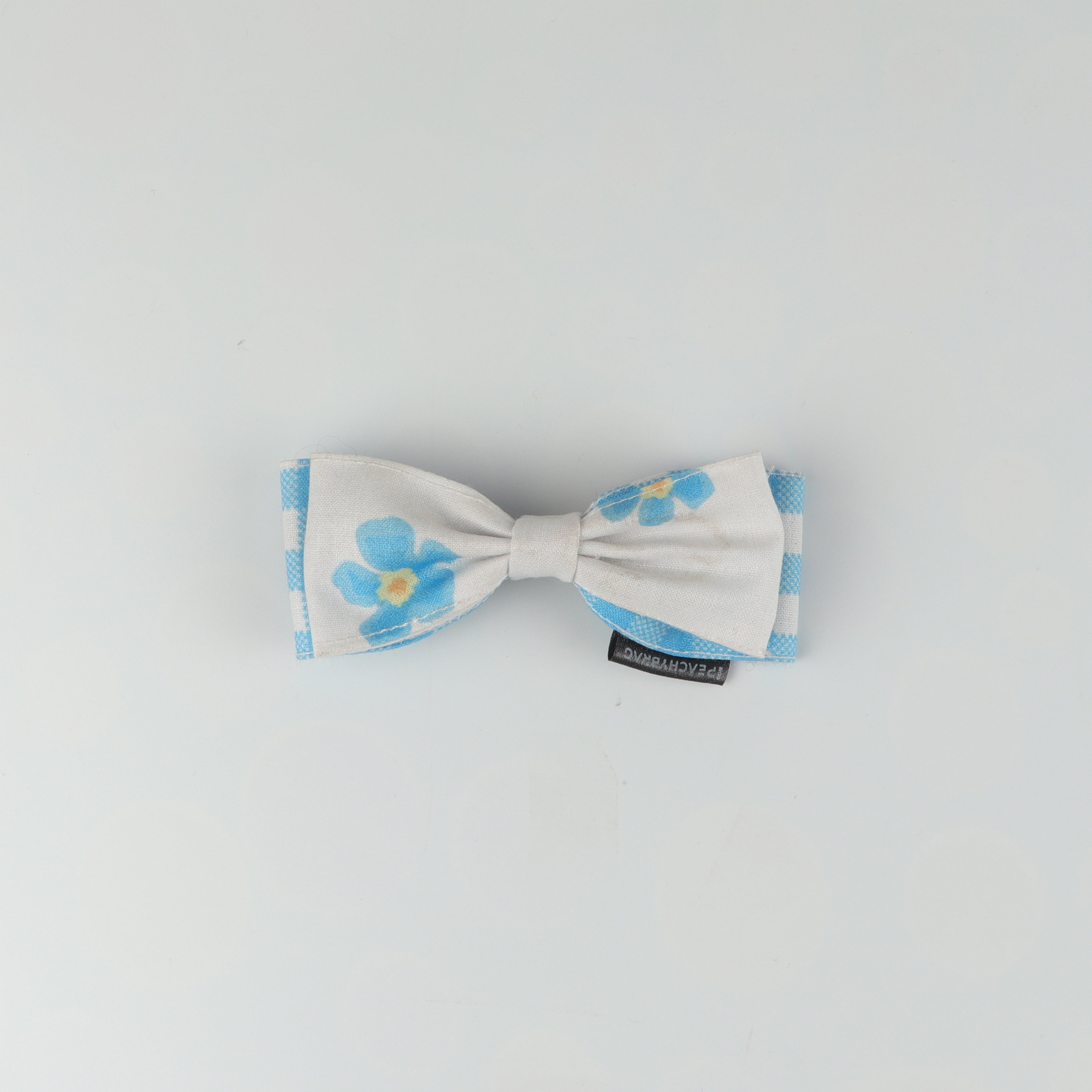Blue Bloom Double Layer HairBow