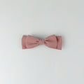 Dusty Rose Double Layer HairBow