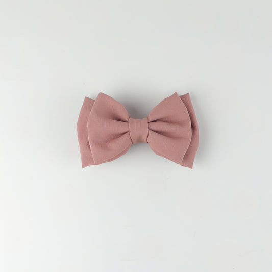 Dusty Rose Dual HairBow