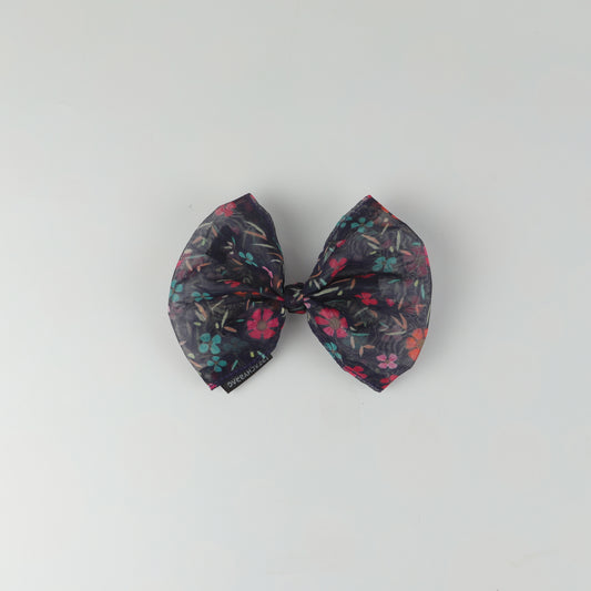 Blue Blossom Classic HairBow