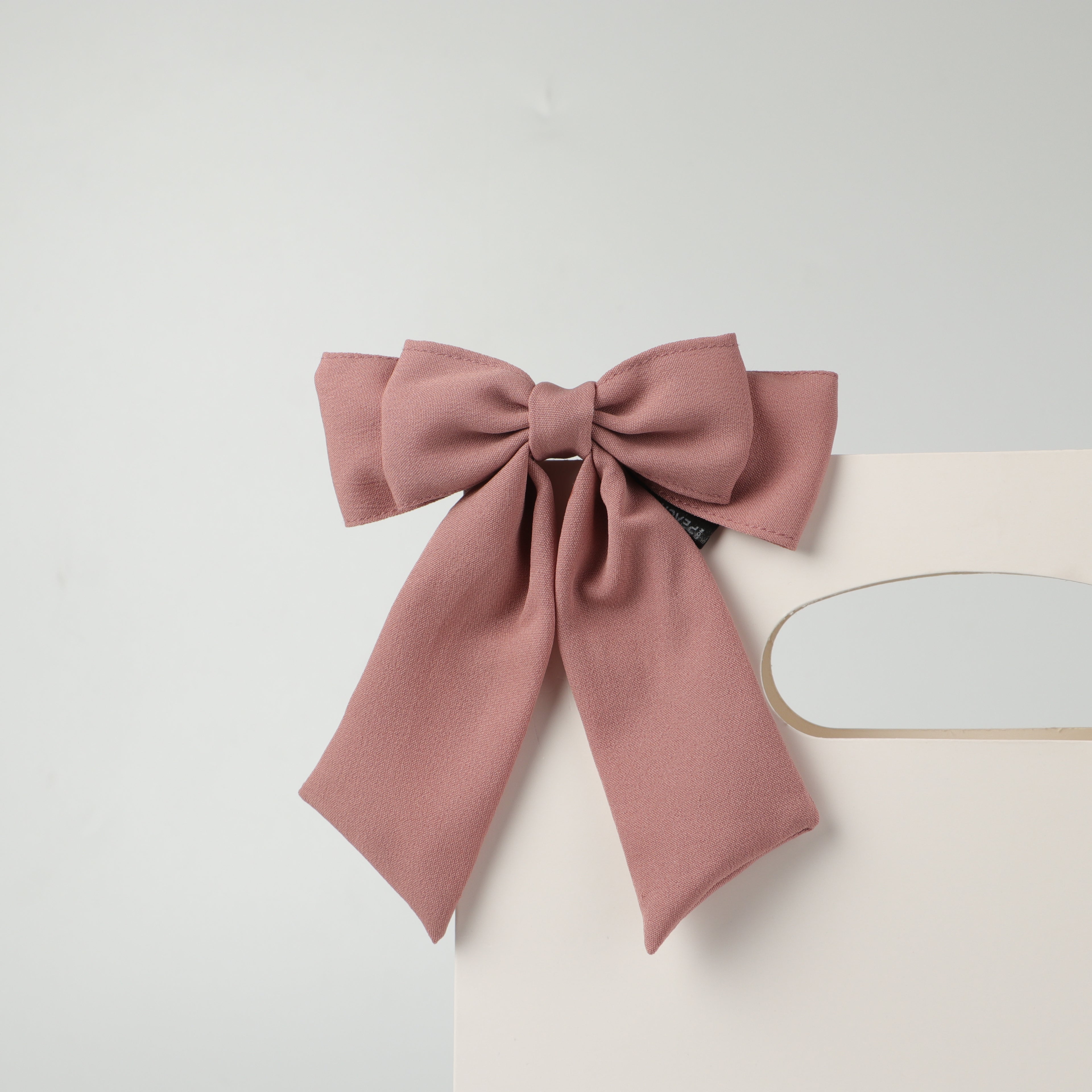 Dusty Rose Princess Dual HairBow
