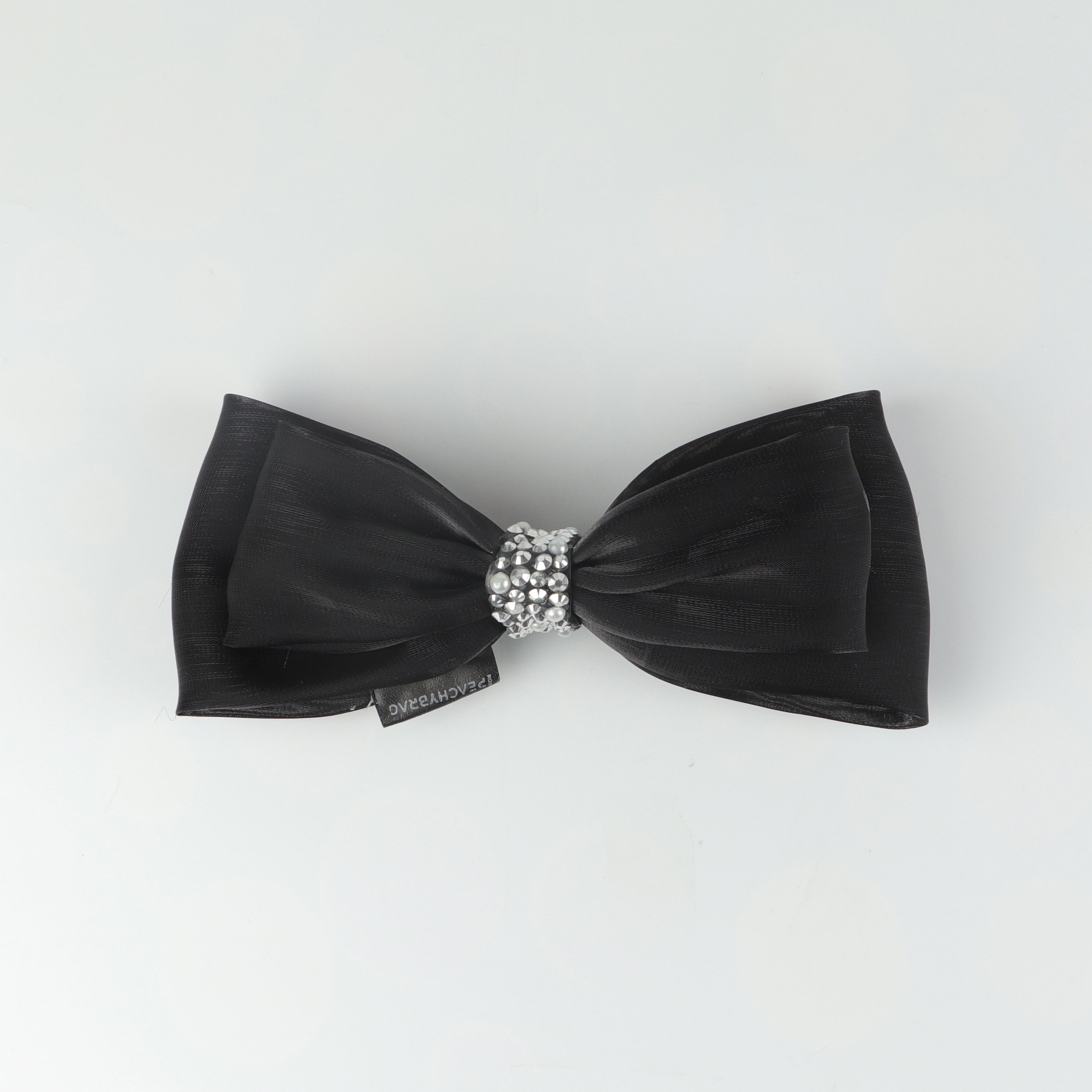 Black Luxe Dual HairBow