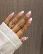 Hailey Chrome PINK Nails