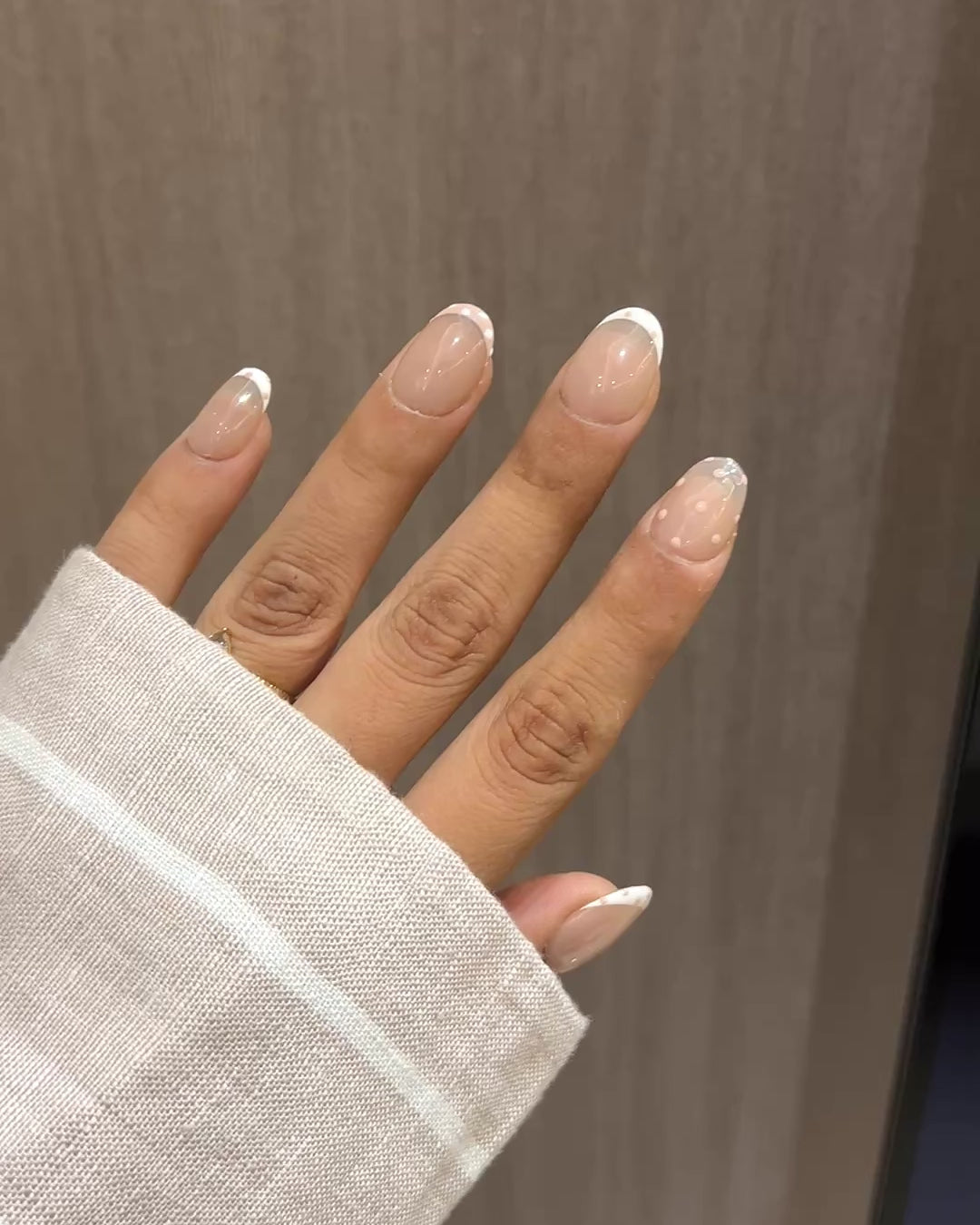 Polka Pookie Nails