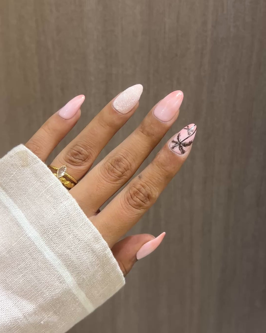 Pink Lagoon Nails