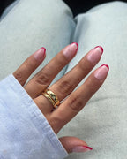 Red French Tips