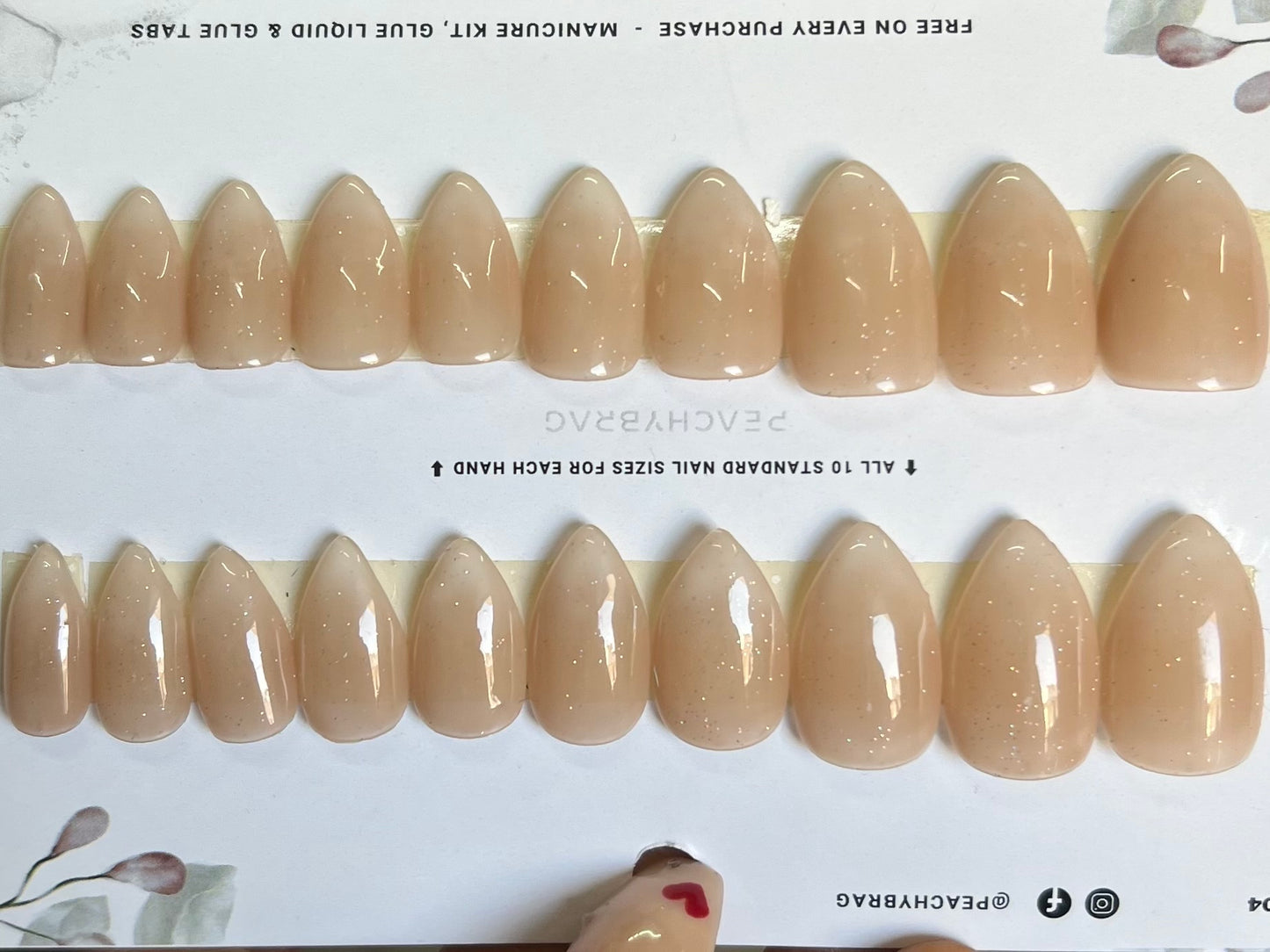 FairyLand Ombre Nails BROWN