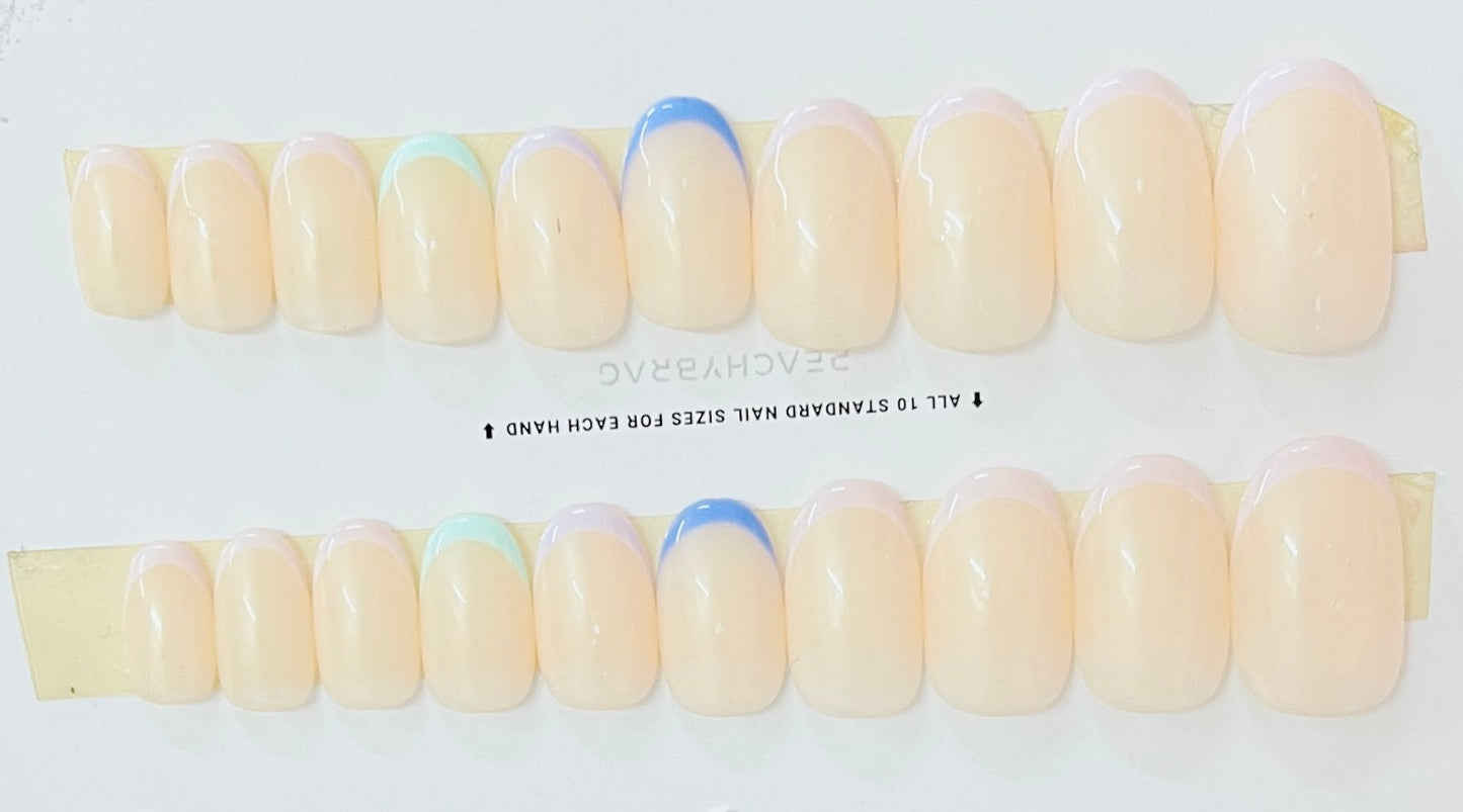 Frozen French Tips