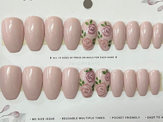 Dream Rose 4Designer Nails