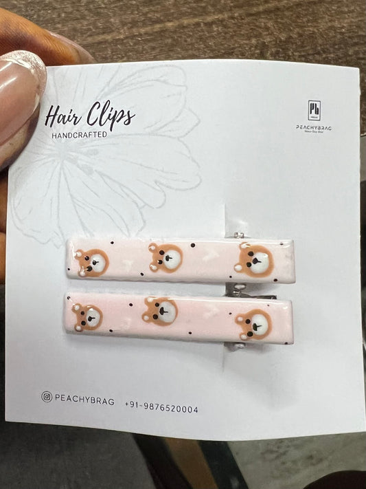 Bearly Blush HairClip