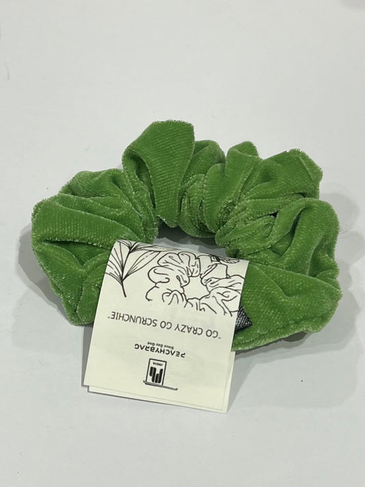 Pastel Green Scrunchie