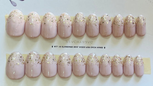 Sparkleland SOFT LILAC Press Ons