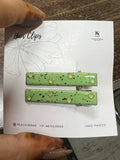 Kiwi Splash HairClip