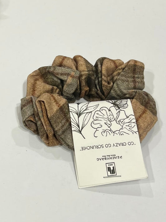 Brown Haze Scrunchie