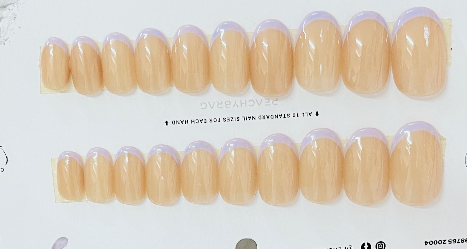 Classic French BLUE Tips