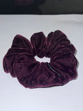 Midnight Plum Scrunchie
