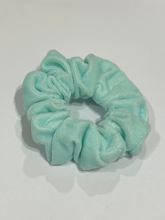 Bubbly Blue Scrunchie