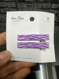Twirl (Purple) HairClip