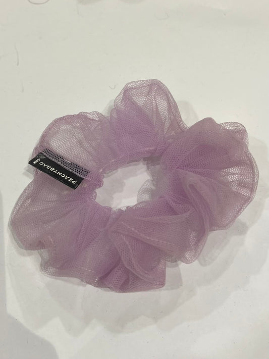 Purple Net Scrunchie