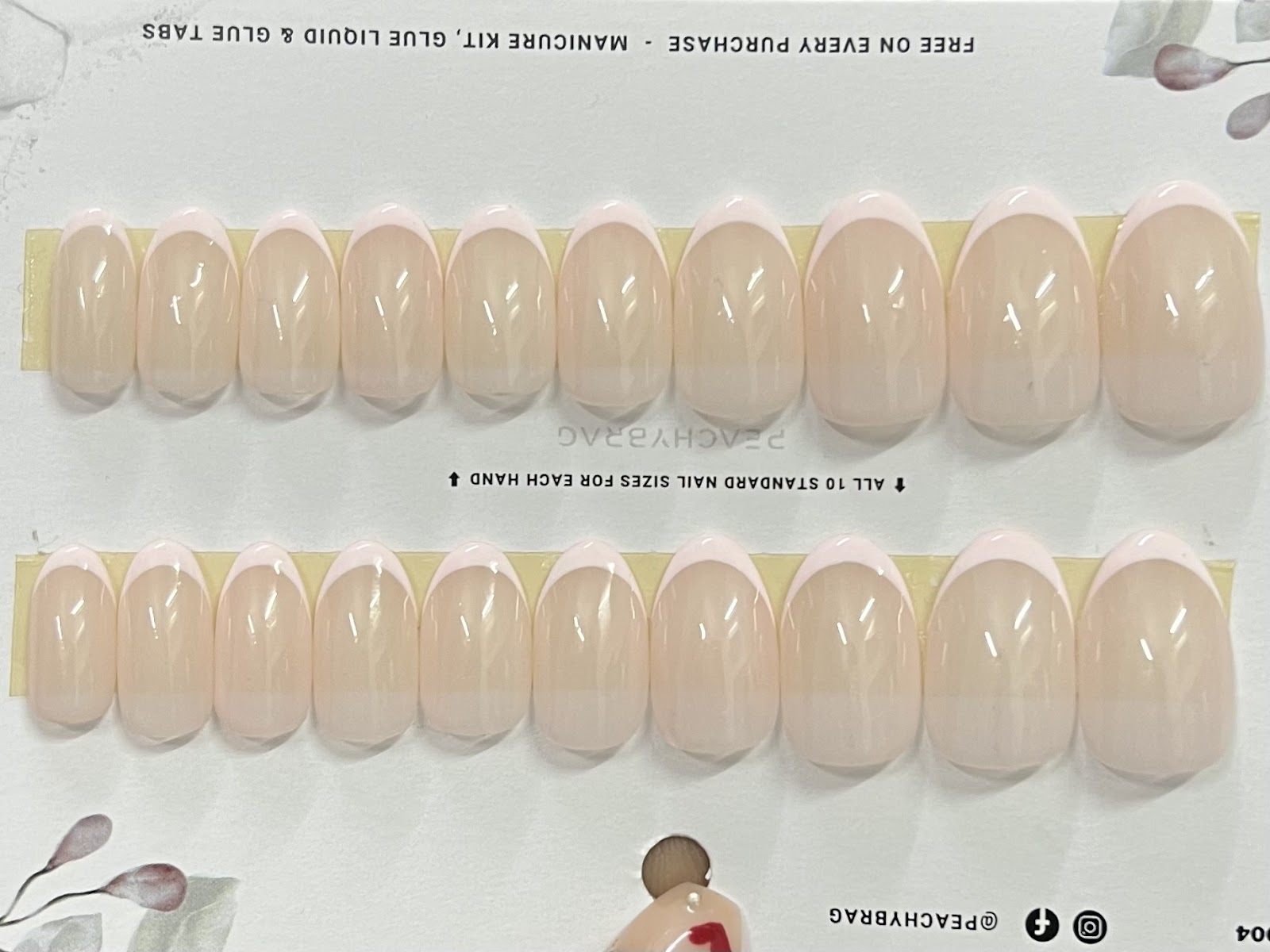Sweet French PINK Tips