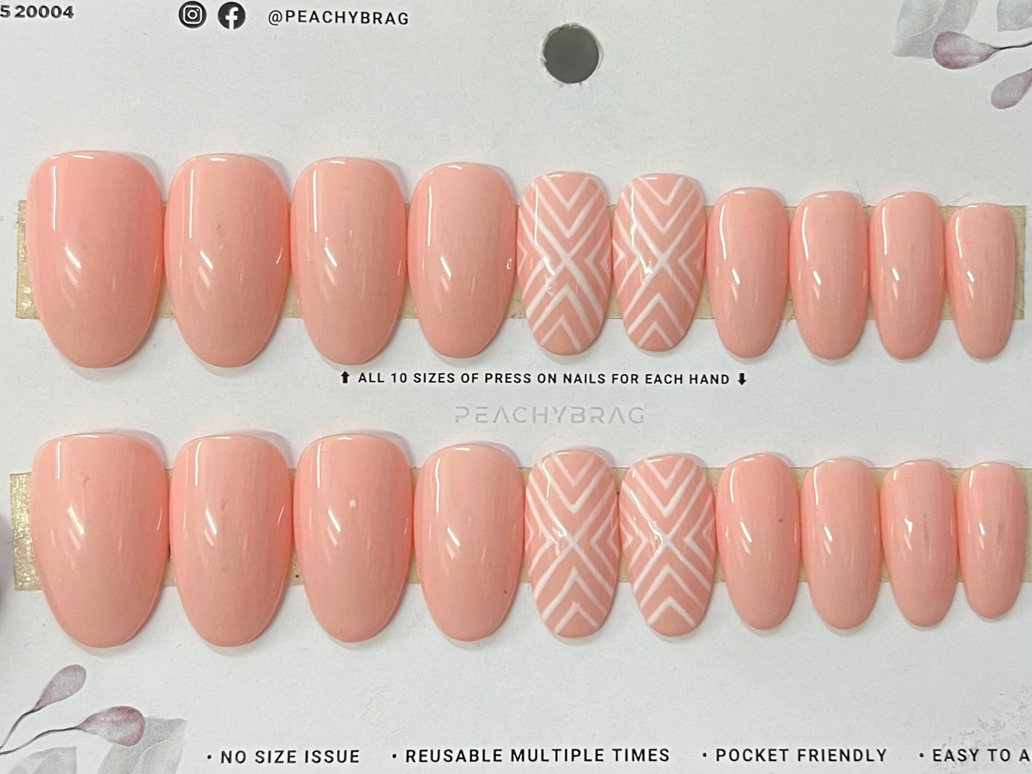 Chevron 4Designer Nails