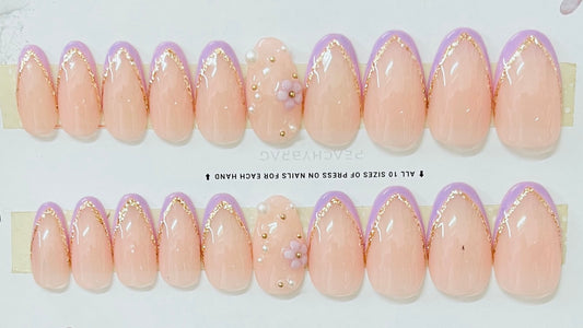 Flora French PURPLE Tips
