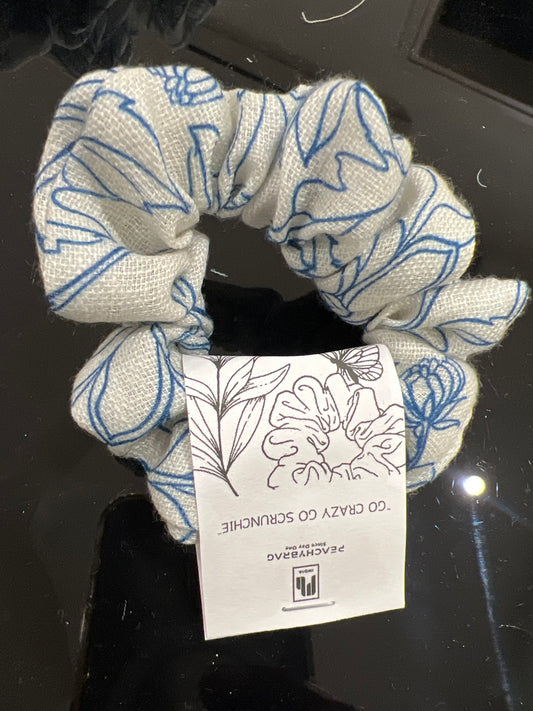 Coastal Bloom Scrunchie