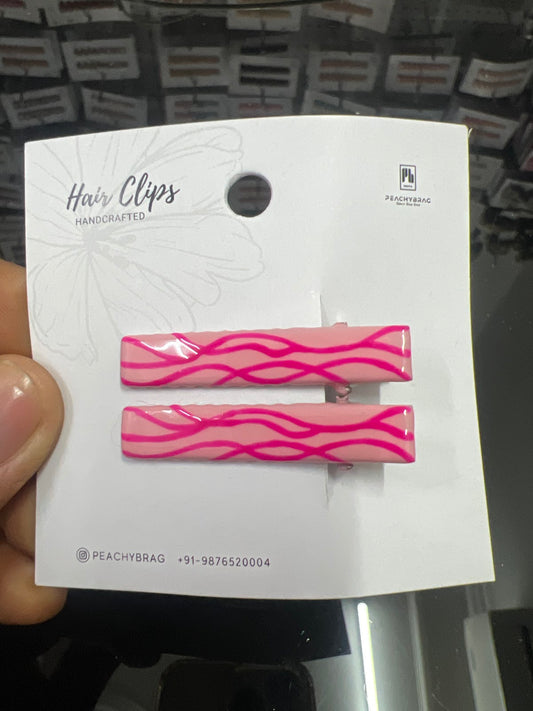 Twirl (Pink) HairClip