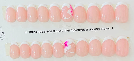 Barbie Bloom French Tips